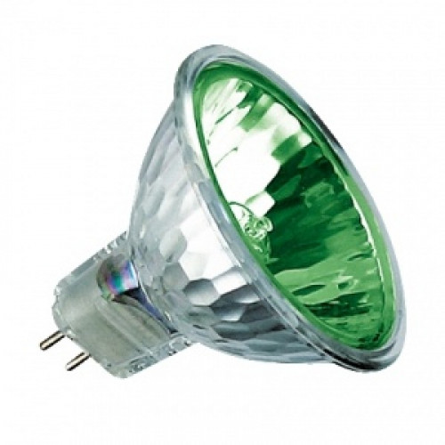 Лампа галогенная GU 5.3 12V 50W BLV green