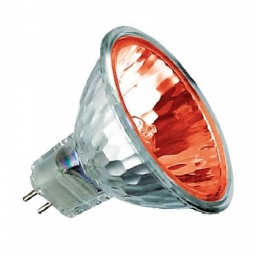 Лампа галогенная GU 5.3 12V 50W BLV red