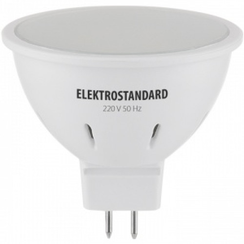 Лампа LED GU5.3  4W 220V желтый свет 2700K Elektrostandart