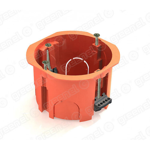 Коробка КУ г/к 68x45 (внутр. 65*45) IP20 дляполых стен  (100шт) GE40022