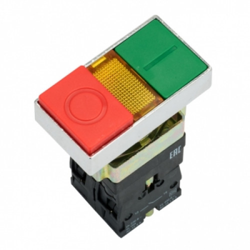 Кнопка Пуск-Стоп прямоугольная LAY5-BW8465 I-O 230В NO+NC EKF PRO