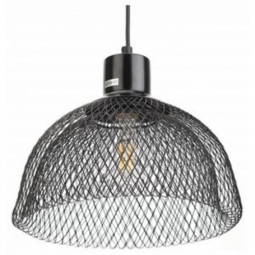 Подвес PL6 BK  ЭРА металл, E27, max 60W, d250 мм, черный