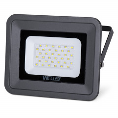 Прожектор светодиодный 30Вт 5700К IP65 WFL -30/06  серый/черный Wolta