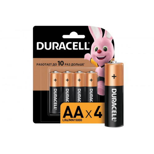 Батарейка LR6 АА (пальч.) 4BL BASIC //Duracell