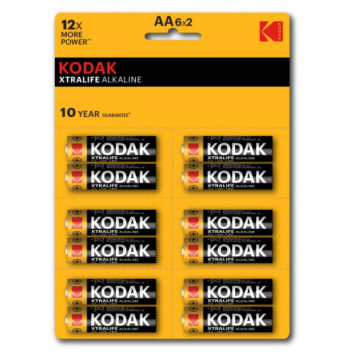 Батарейка LR6 АА (пальч.) KODAK LR6-4BL XTRALIFE Alkaline (KAA-4)