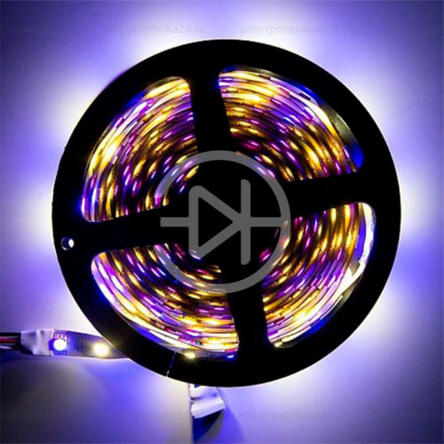 Лента светодиодная General GLS-5050-60-14.4-12-IP20-RGB+6  